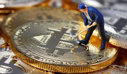 Close-up of a Litecoin L9 mining rig with illuminated hash boards during operation